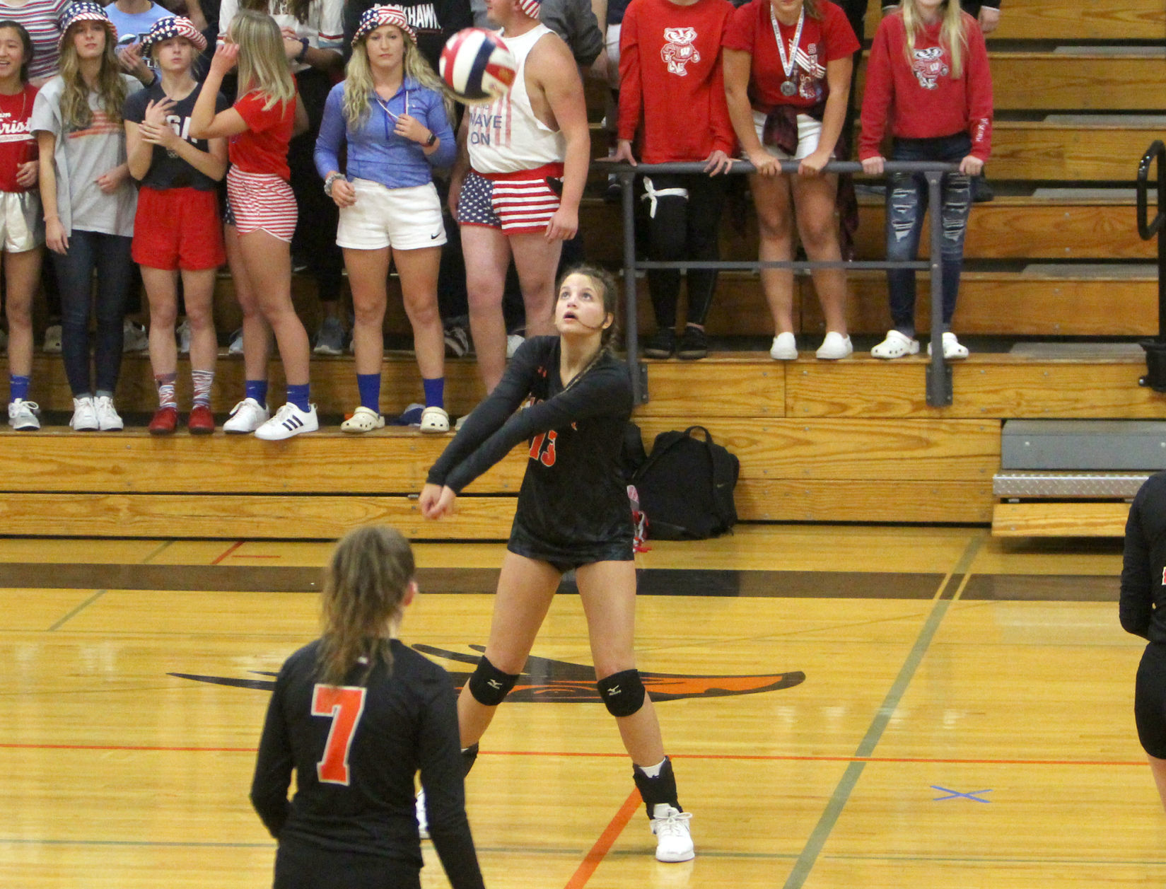Colfax at Bloomer volleyball 10-8-19